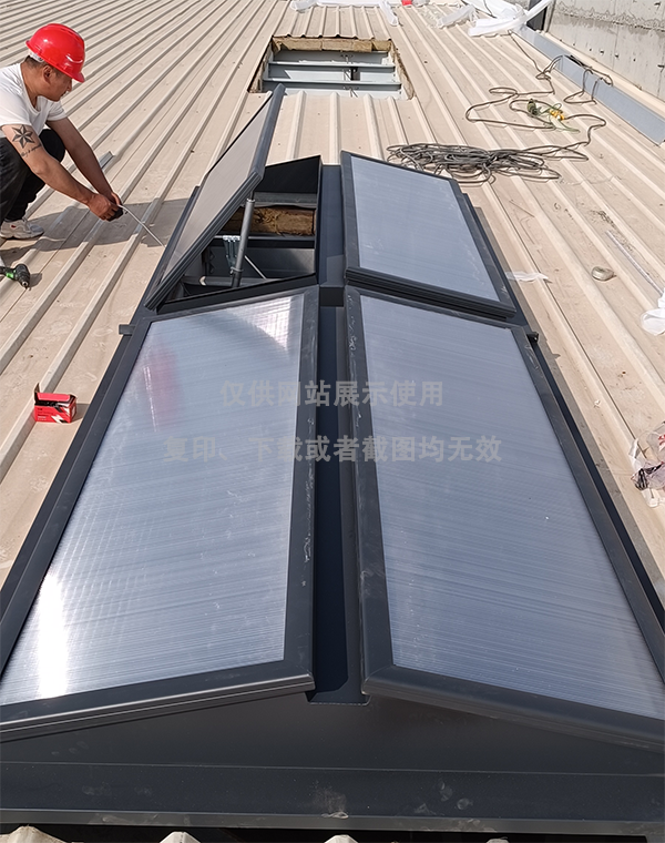 兰州王老吉生产车间北屯排烟天窗