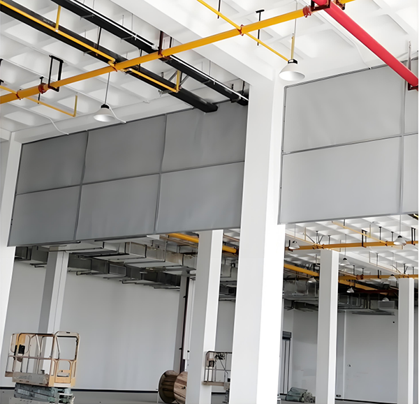 防火布北屯挡烟垂壁